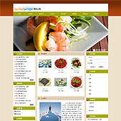 模板网站-企业网站-餐饮A12