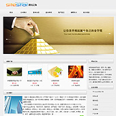 模板网站-企业网站-金融A12