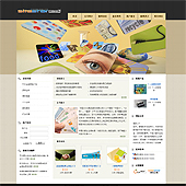 模板网站-企业网站-金融A4