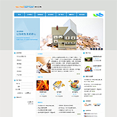 模板网站-企业网站-金融A9
