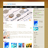 模板网站-企业网站-金融A26