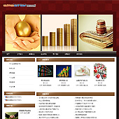 模板网站-企业网站-金融A39