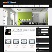 模板网站-企业网站-照明A22