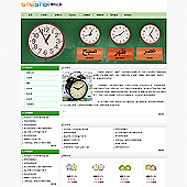 模板网站-企业网站-钟表A4