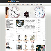 模板网站-企业网站-钟表A5